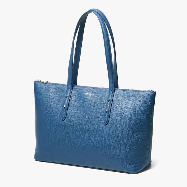 Regent Zipped Tote Topaz Pebble