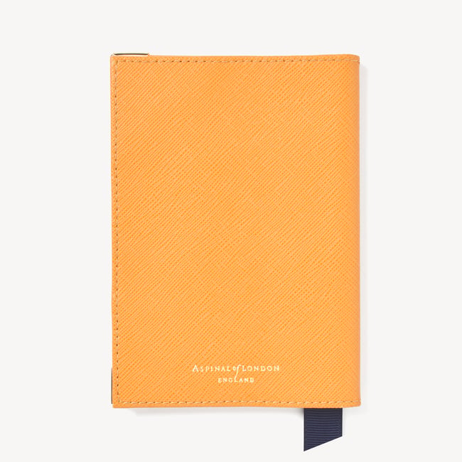 Passport Cover Mandarin Saffiano