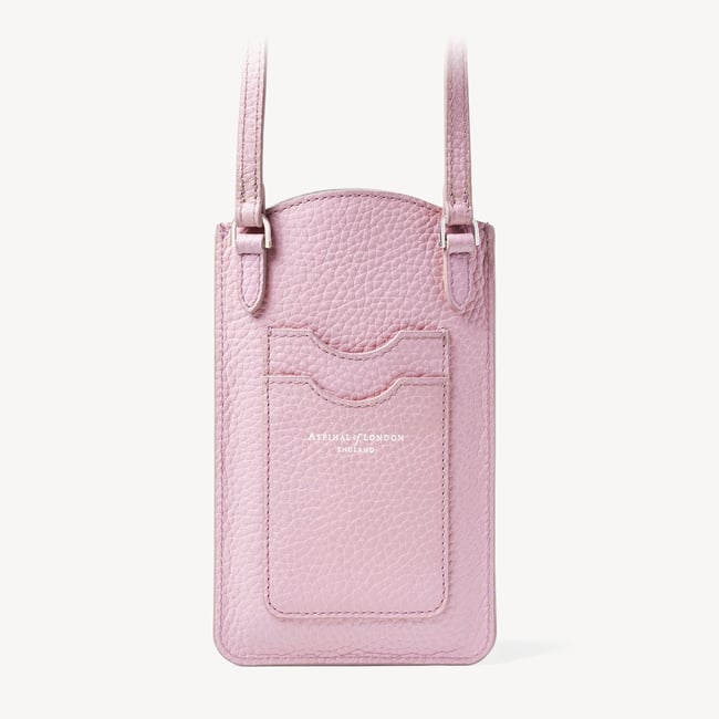 London Phone Case Powder Lilac Pebble