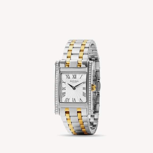 The Mayfair® Juliet Series 2 56 Diamonds. 23ct Gold Plated & Stainless Steel Bracelet
