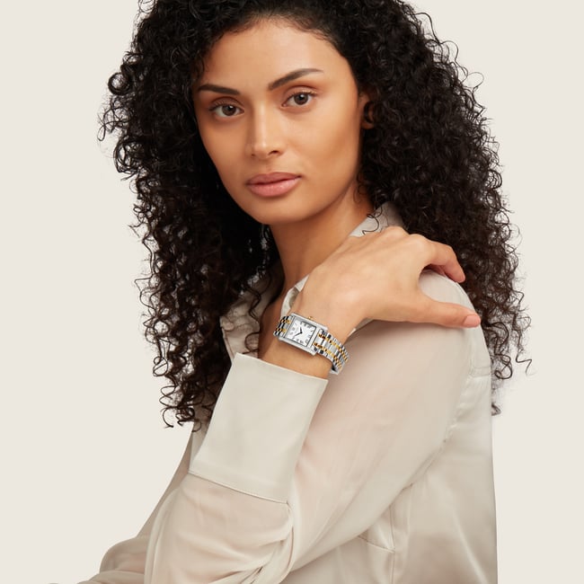 The Mayfair® Juliet Series 2 56 Diamonds. 23ct Gold Plated & Stainless Steel Bracelet