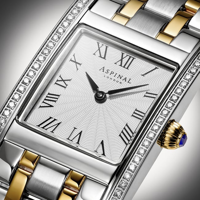 The Mayfair® Juliet Series 2 56 Diamonds. 23ct Gold Plated & Stainless Steel Bracelet