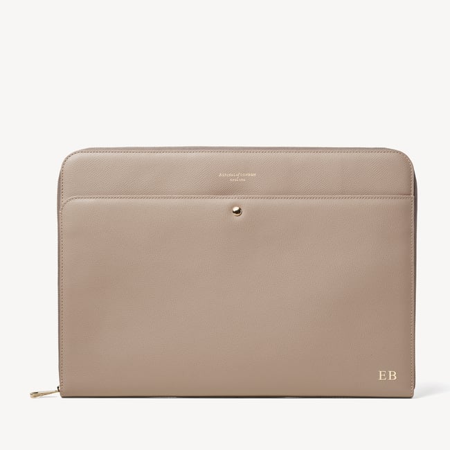 16-Inch Brook Street Folio Moleskin Soft Saffiano