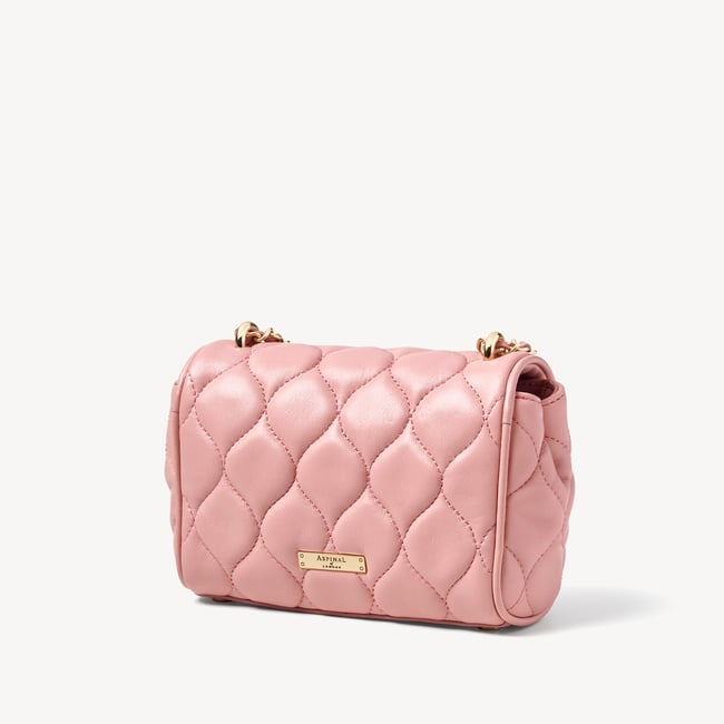 Micro Lottie Crossbody English Rose Nappa