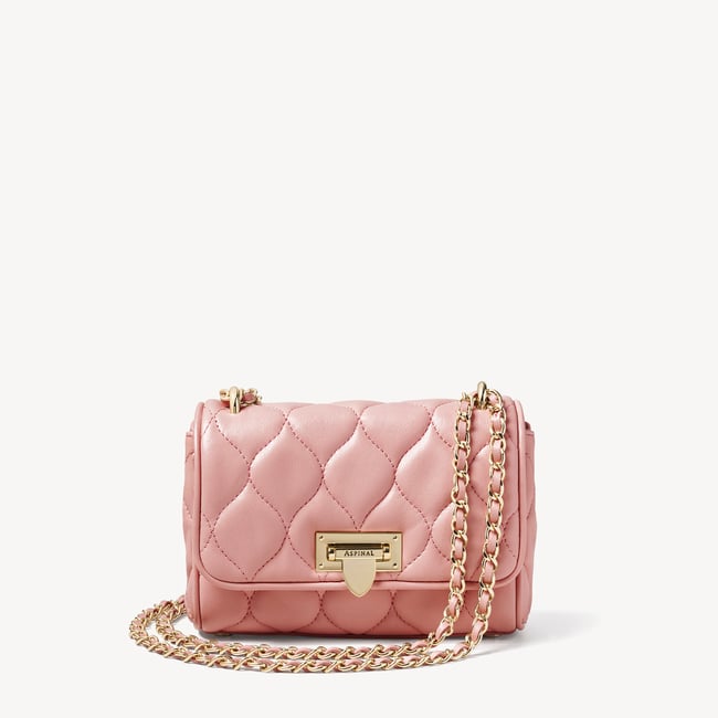 Micro Lottie Crossbody English Rose Nappa