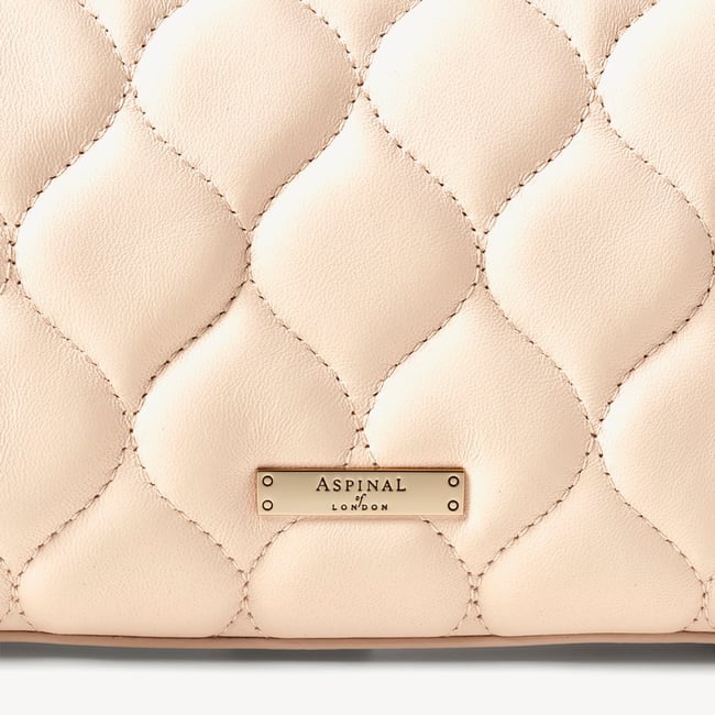 Micro Lottie Crossbody Ivory Nappa