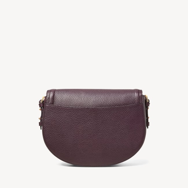 Stella Satchel Crossbody Fig Pebble