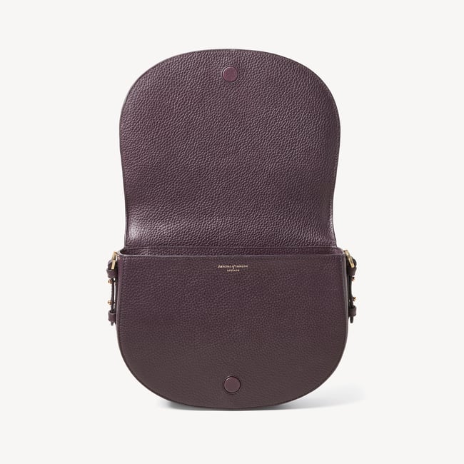 Stella Satchel Crossbody Fig Pebble