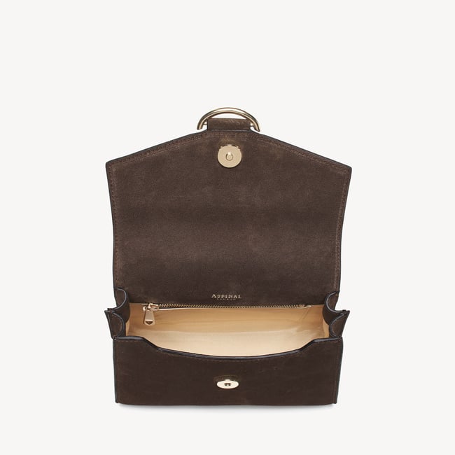 Annabel Chocolate Suede