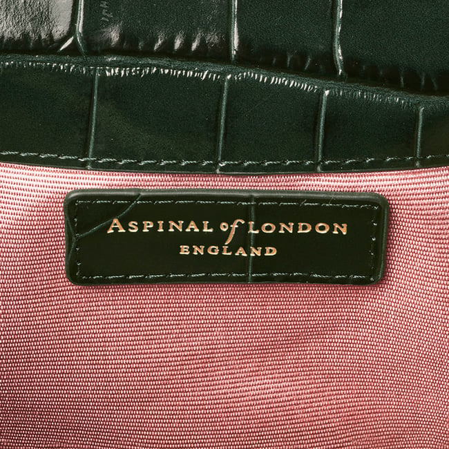 Midi Mayfair® Deep Shine Evergreen Croc