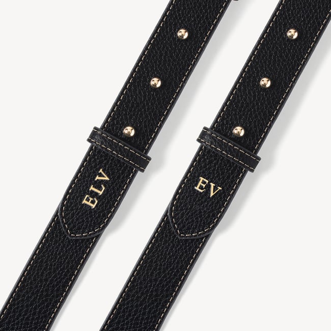 Ella Crossbody Black Milled Pebble