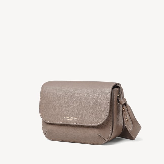Ella Crossbody Moleskin Milled Pebble