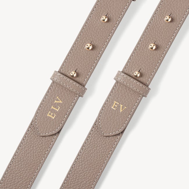 Ella Crossbody Moleskin Milled Pebble