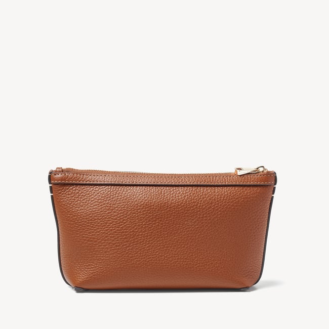 Hudson Small Pouch Tan Milled Pebble