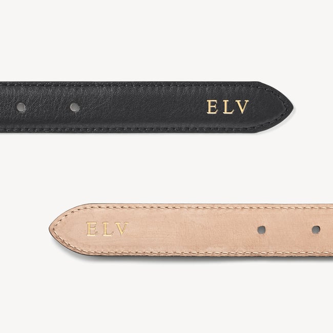 Bella Waist Belt Smooth Black