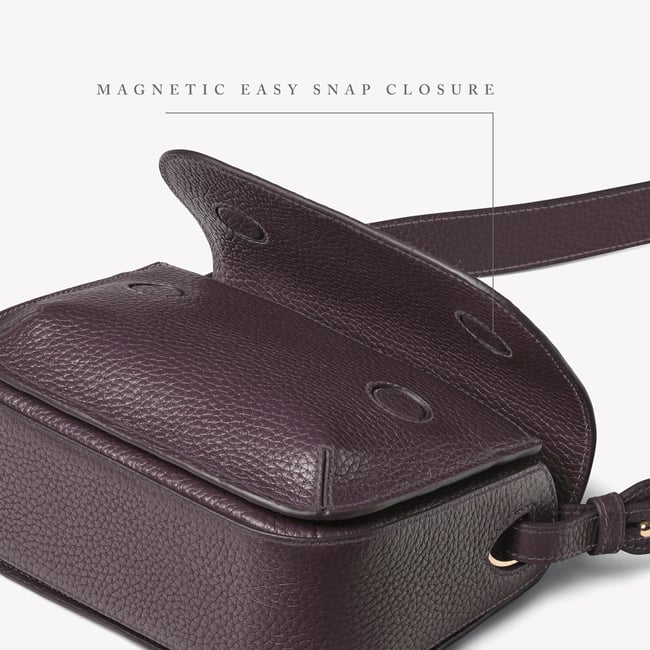 Ella Crossbody Fig Pebble