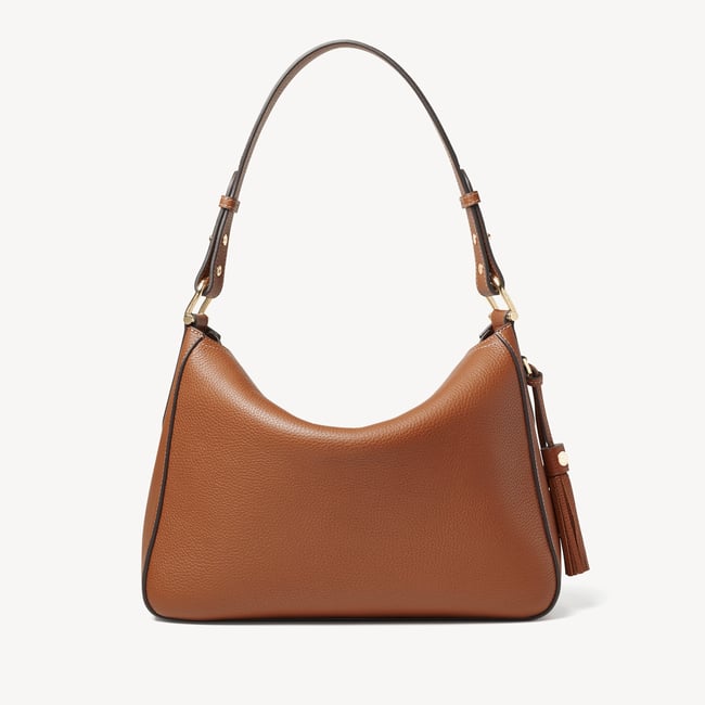 Bella Hobo Tan Milled Pebble