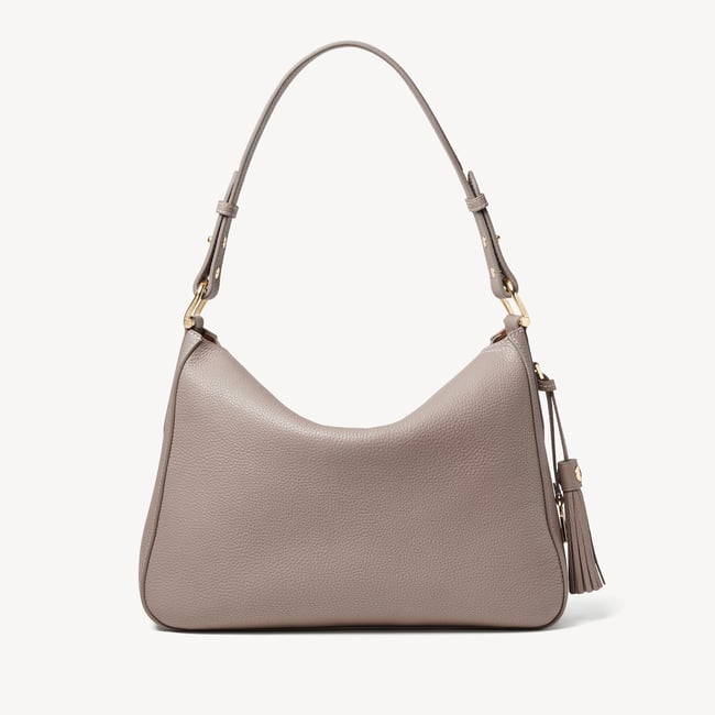Bella Hobo Moleskin Milled Pebble