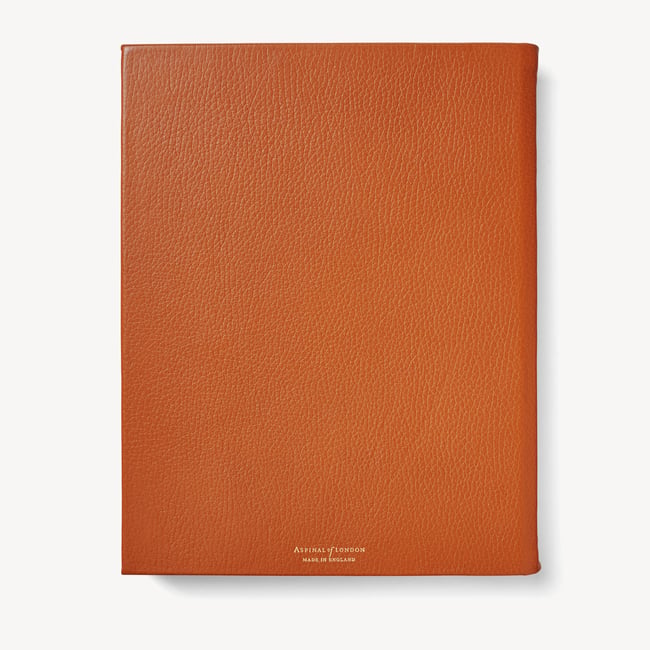 2027 A4 Day to Page Diary Marmalade Pebble