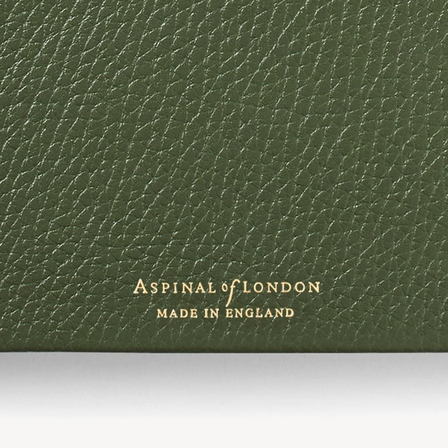2027 A4 Day to Page Diary Racing Green Pebble