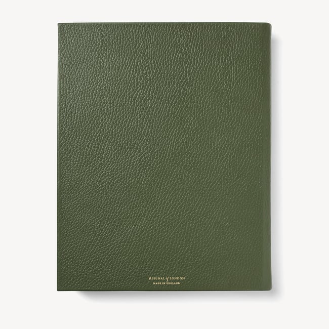 2027 A4 Week to View Diary Racing Green Pebble