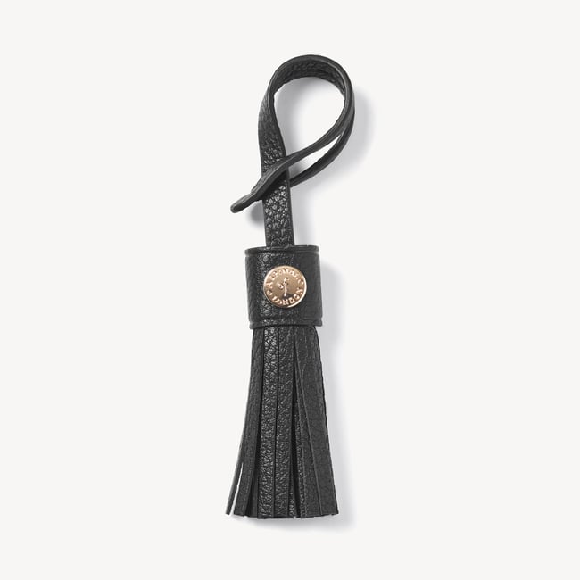 Ella Grande Crossbody Black Milled Pebble
