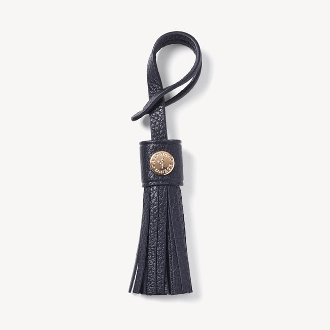 Ella Grande Crossbody Classic Navy Milled Pebble