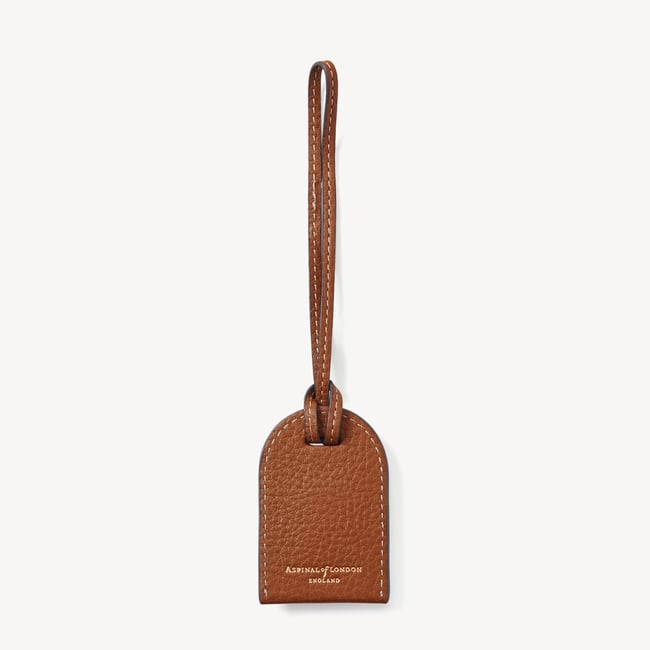 Hudson Perso Charm Tan Milled Pebble