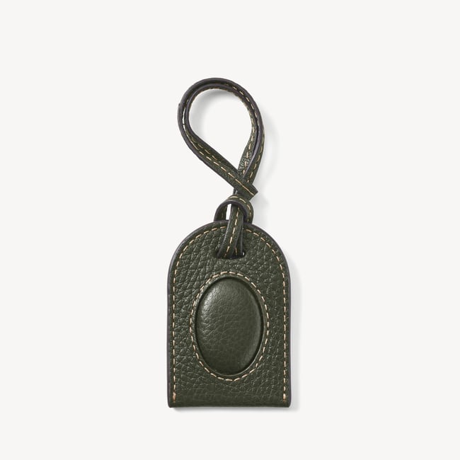 Hudson Perso Charm Forest Green Milled Pebble