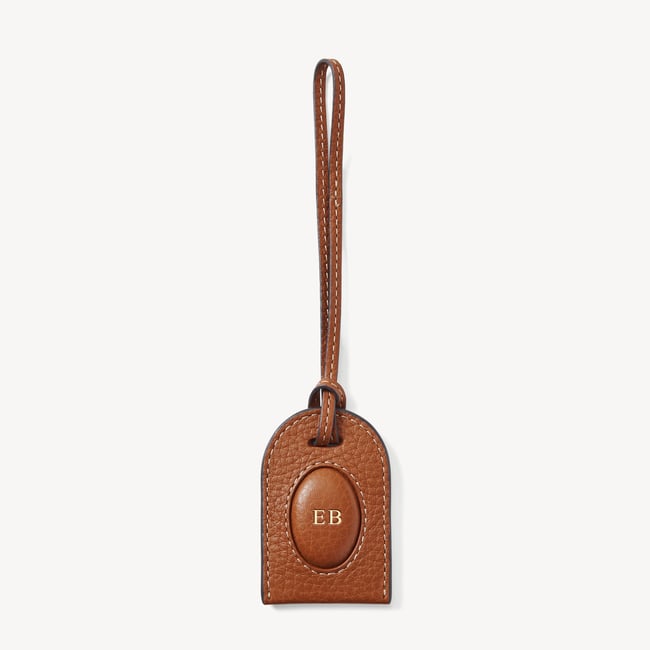 Hudson Perso Charm Tan Milled Pebble