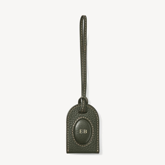 Hudson Perso Charm Forest Green Milled Pebble
