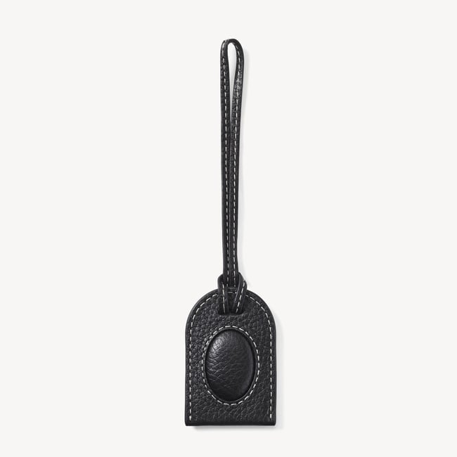 Hudson Perso Charm Black Milled Pebble