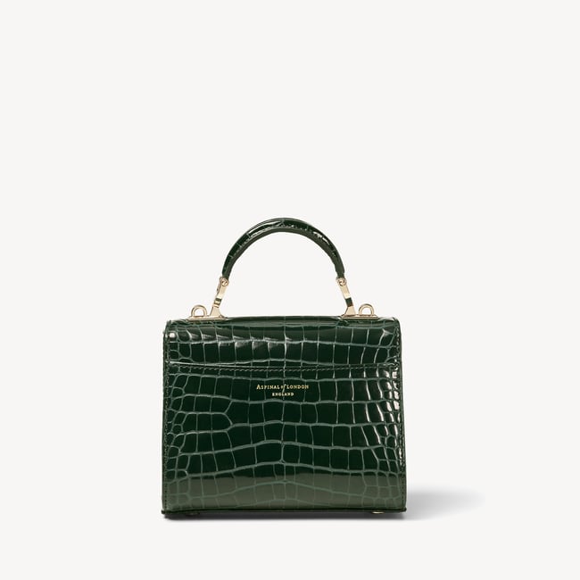 Mini Mayfair® Evergreen Patent Croc