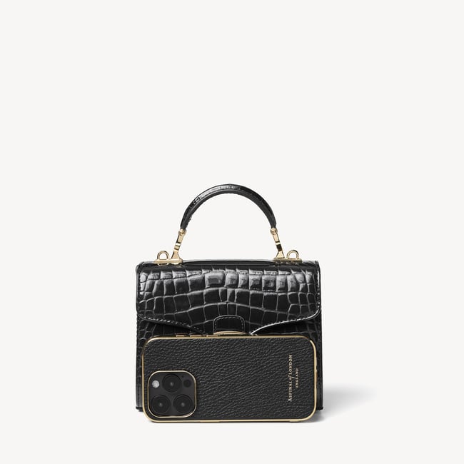 Mini Mayfair® Evergreen Patent Croc