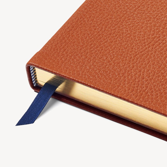 2027 A5 Day to Page Diary Marmalade Pebble