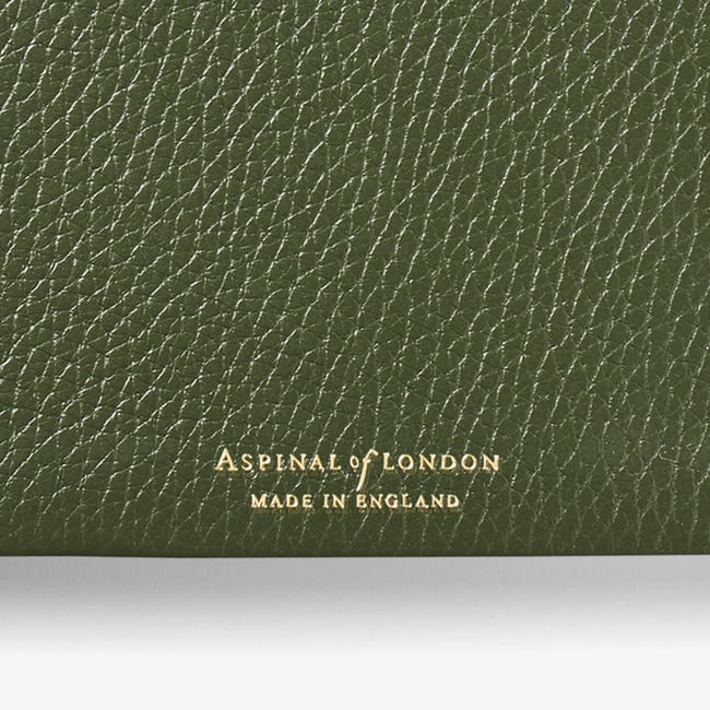2027 A5 Day to Page Diary Racing Green Pebble