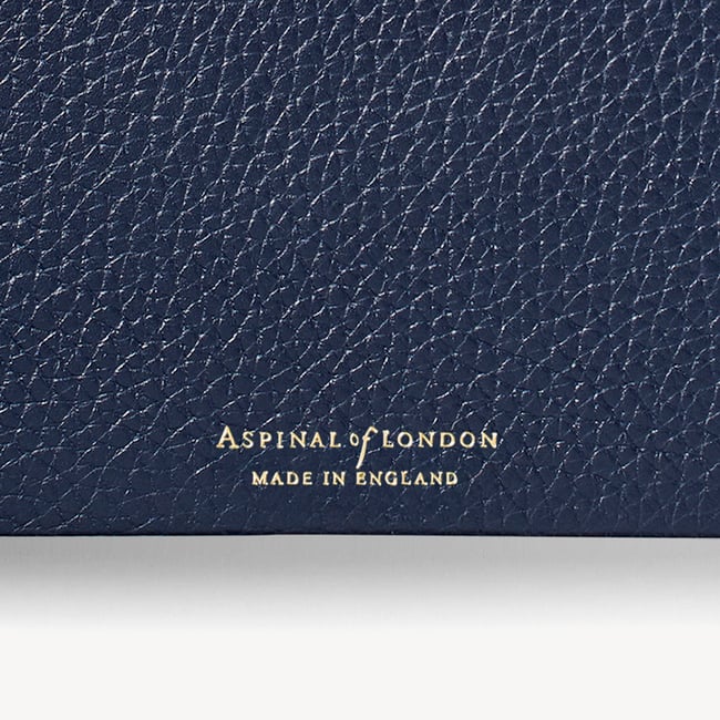 2027 A5 Week to View Diary Navy Pebble