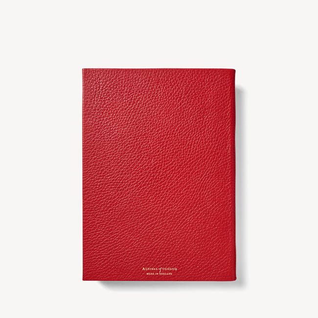 2027 A5 Week to View Diary Cardinal Red Pebble