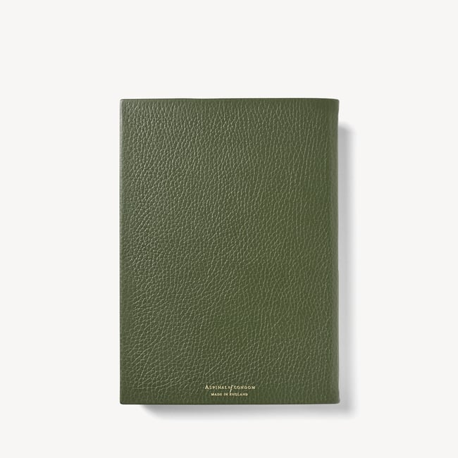 2027 A5 Week to View Diary Racing Green Pebble
