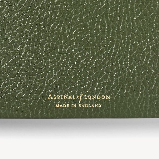 2027 A5 Week to View Diary Racing Green Pebble