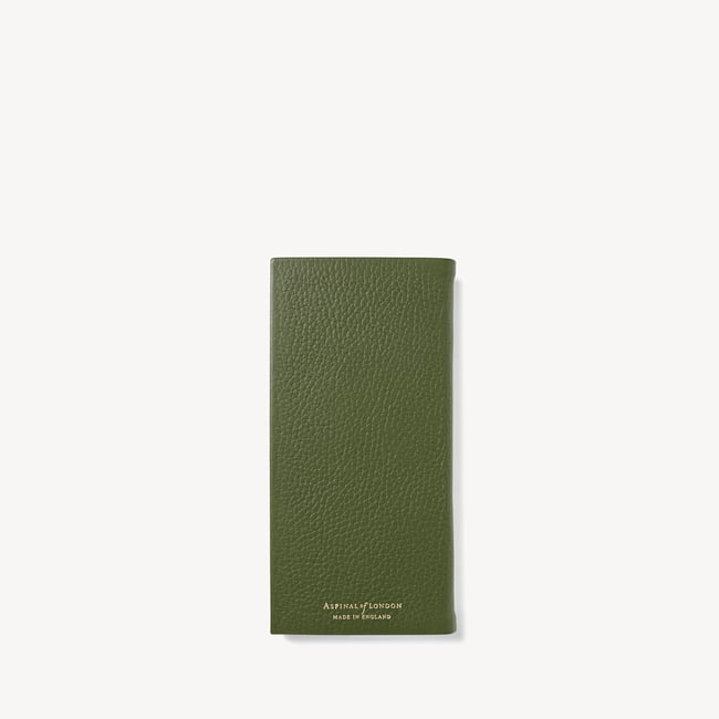 2027 Slim Pocket Diary Racing Green Pebble