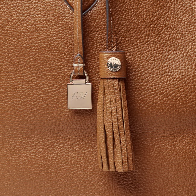Hudson Tote Tan Milled Pebble
