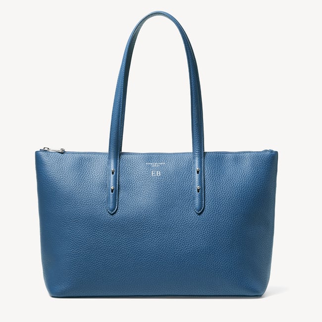 Regent Zipped Tote Topaz Pebble