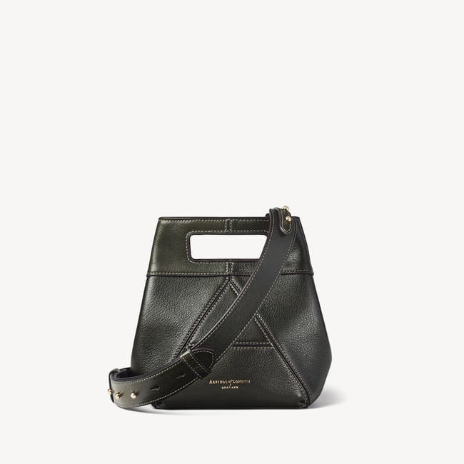 Small Harper Bag Khaki Pebble
