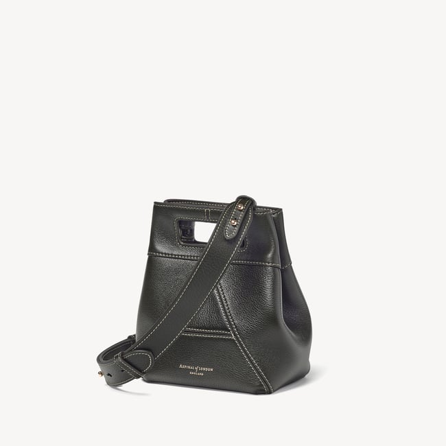 Small Harper Bag Khaki Pebble