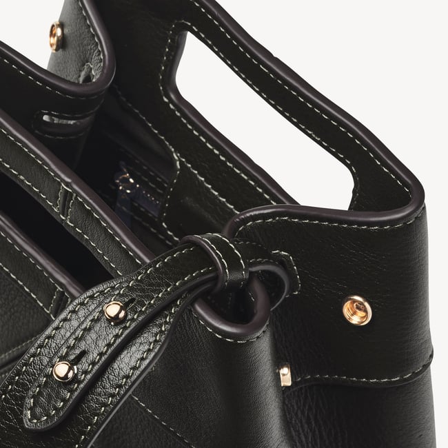 Small Harper Bag Khaki Pebble