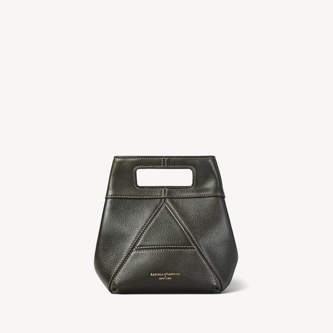 Small Harper Bag Khaki Pebble