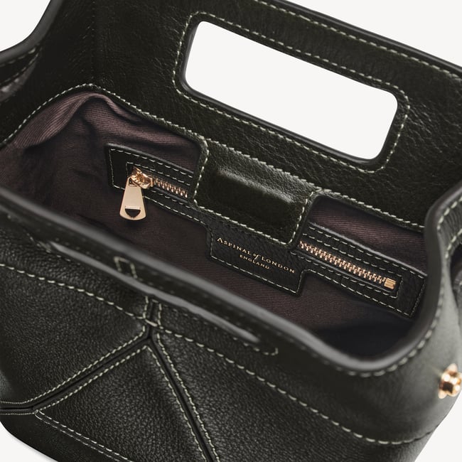 Small Harper Bag Khaki Pebble