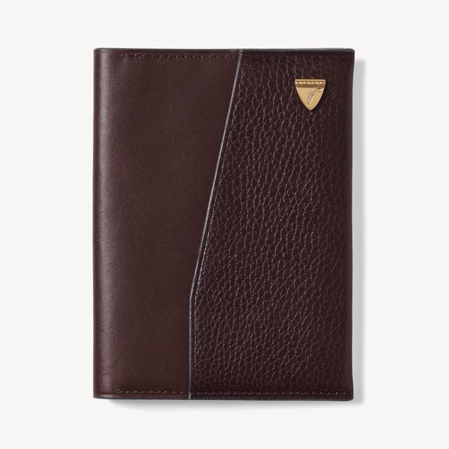 Heritage Passport Cover Conker Pebble