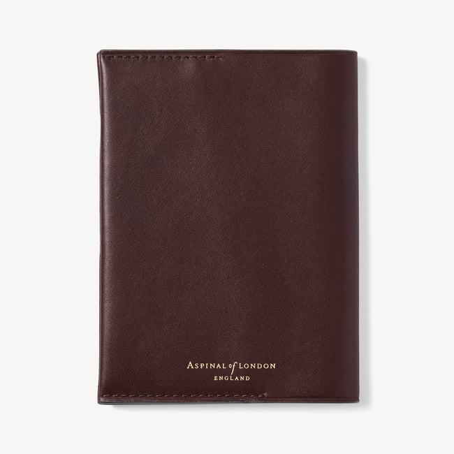 Heritage Passport Cover Conker Pebble